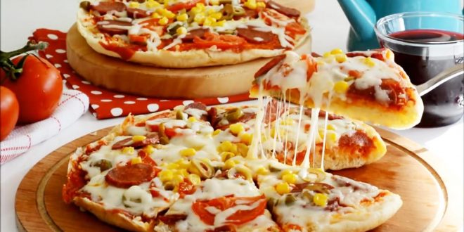 Bazlamadan Pizza Tarifi